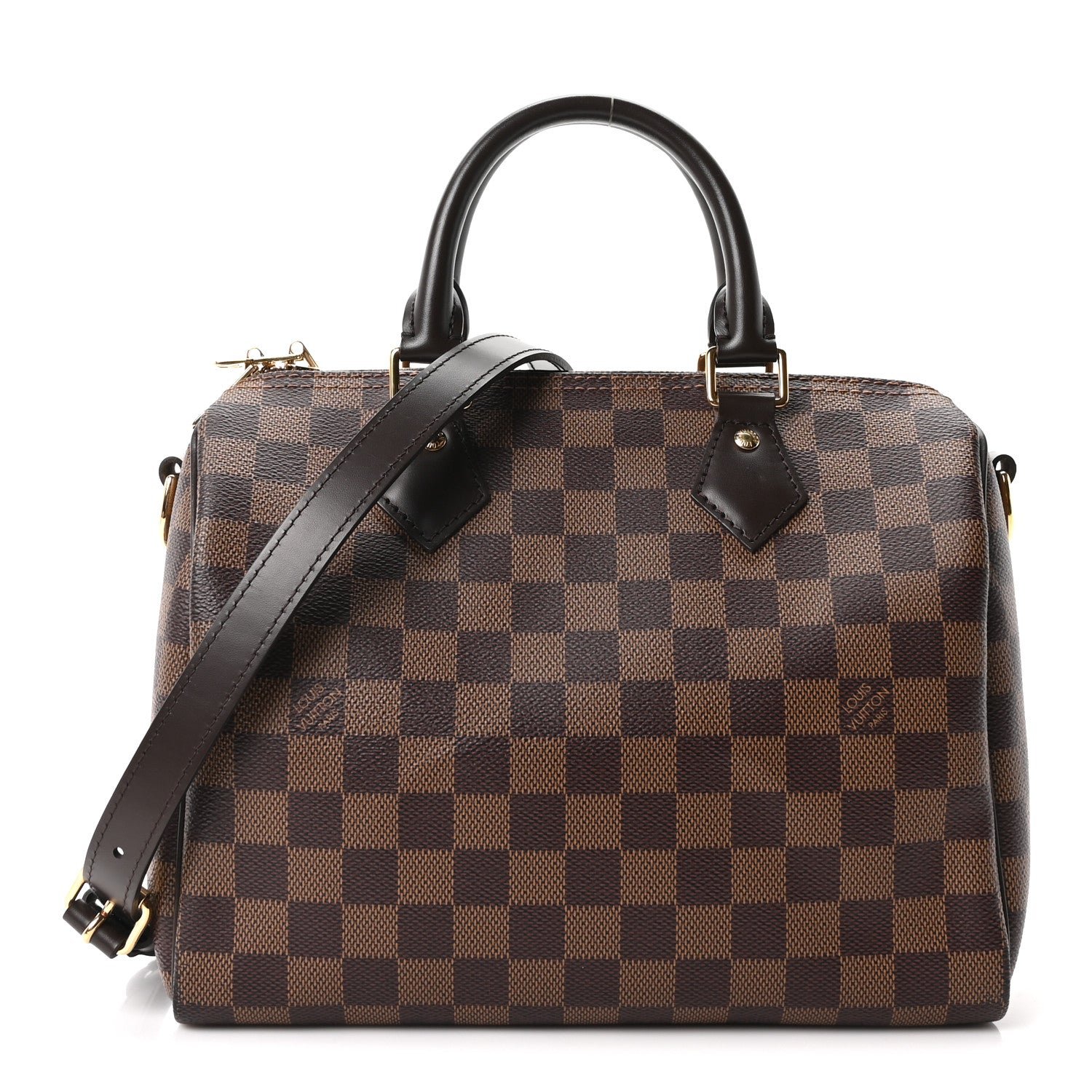 Louis Vuitton Damier Ebene Speedy Bandouliere 25