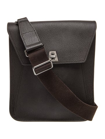 Akris Leather Anouk Little Messenger Crossbody Bag Mini