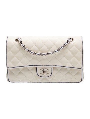 Classic Medium Grosgrain Double Flap Bag