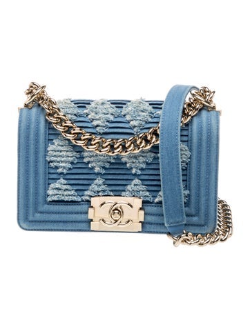 Small Denim Boy Bag