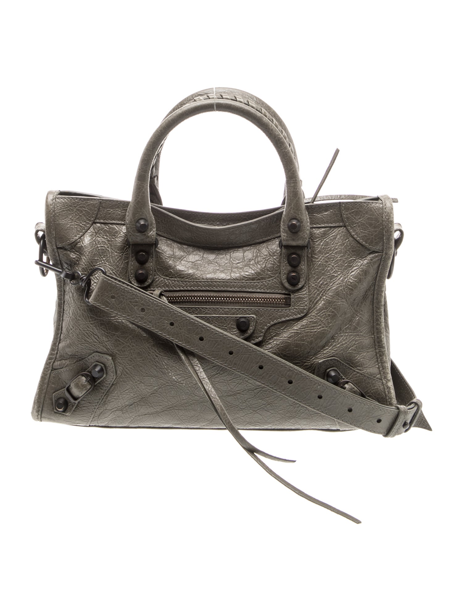 Embossed Leather Le City Bag Small 2024