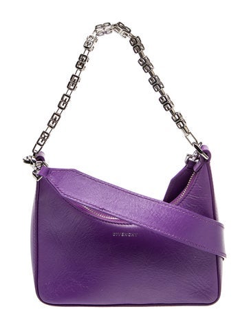 Givenchy Leather Moon Cut Out Mini