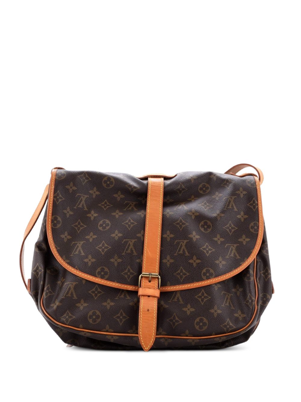 Louis Vuitton Saumur Handbag Monogram Canvas 35 crossbody bag