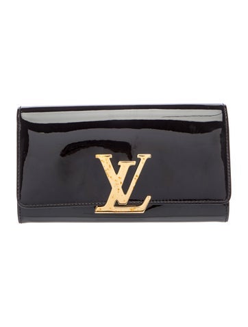 Vernis Patent Leather Louise Clutch