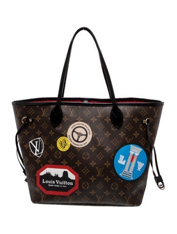 LV Monogram World Tour Neverfull MM