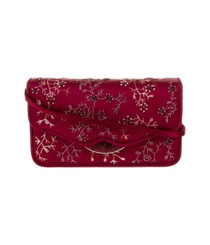 Judith Leiber Leiber Satin Clutch