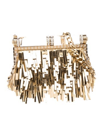 Dolce & Gabbana PVC Bubu Mirror Fringe