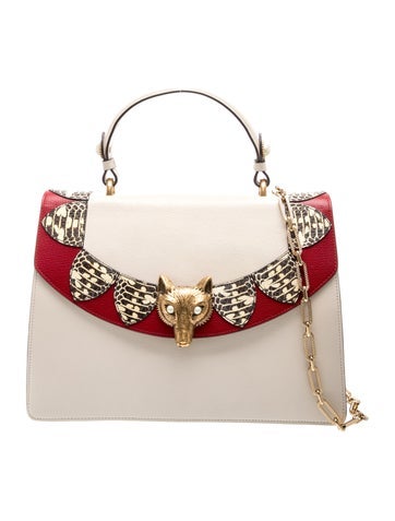 Leather Top Handle Bag