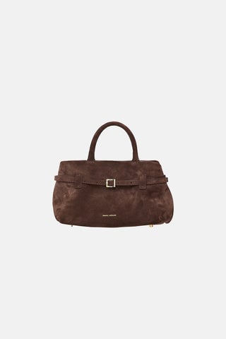 Manu Atelier Suede Le Cambon 25 Bag