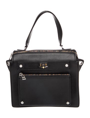 Leather Top Handle Bag