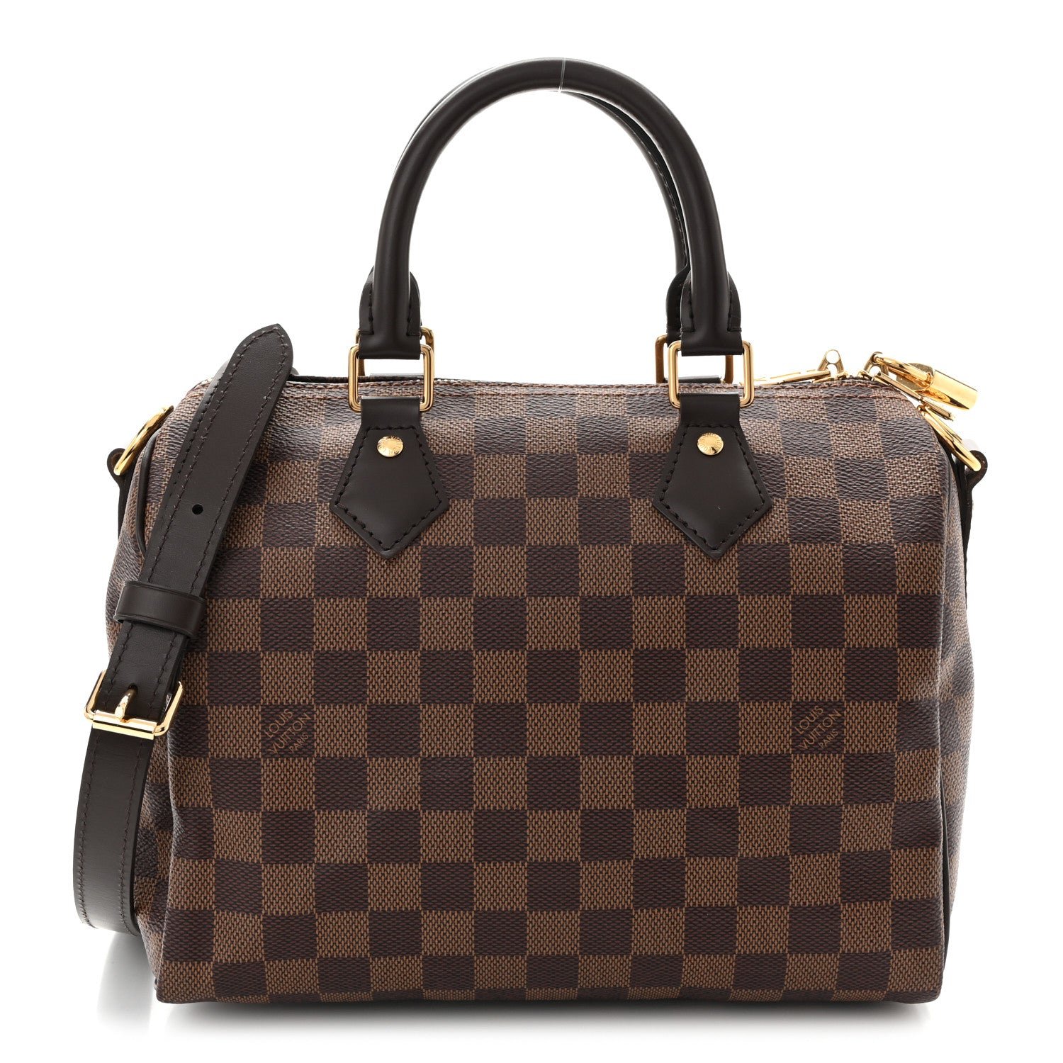 Louis Vuitton Damier Ebene Speedy Bandouliere 25