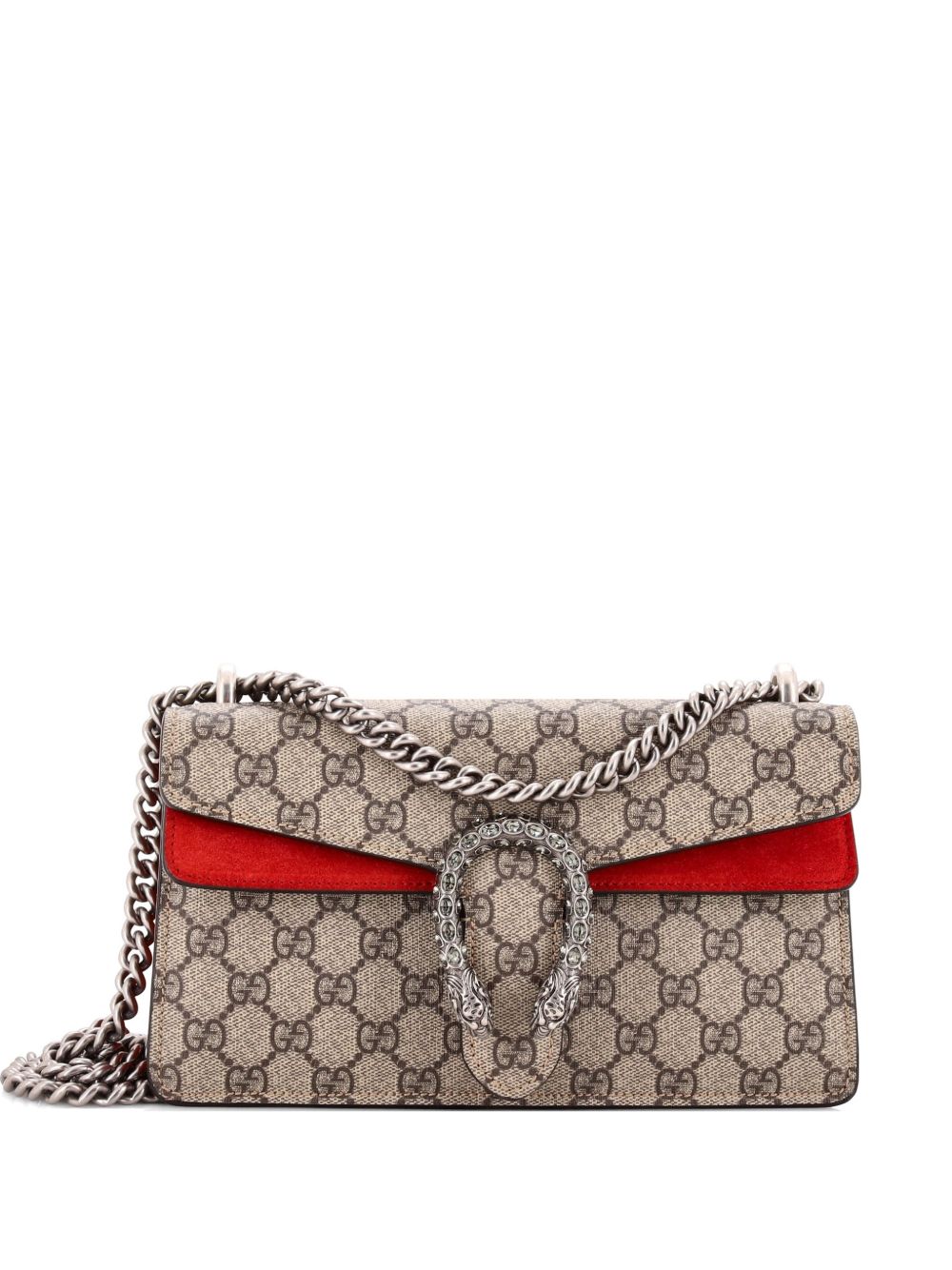 Dionysus Bag GG Coated Canvas with Crystal Embellished Metal Small shoulder bag