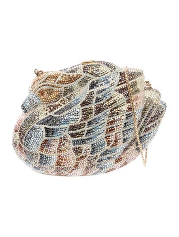 Judith Leiber Metal Swan Mini