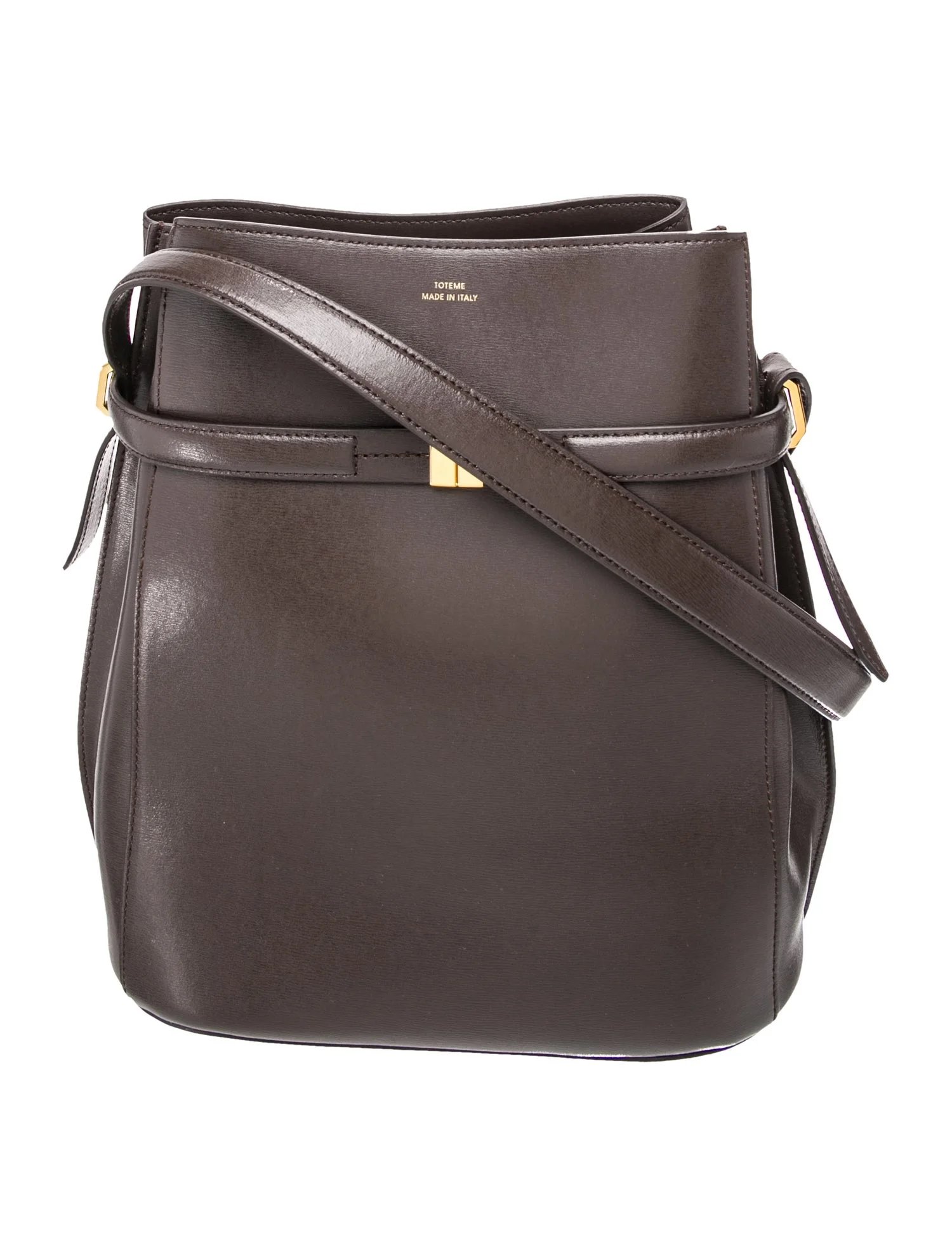 Leather Bucket Bag
