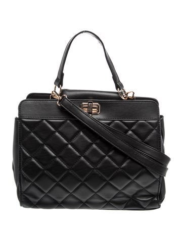 Leather Top Handle Bag w/ Tags