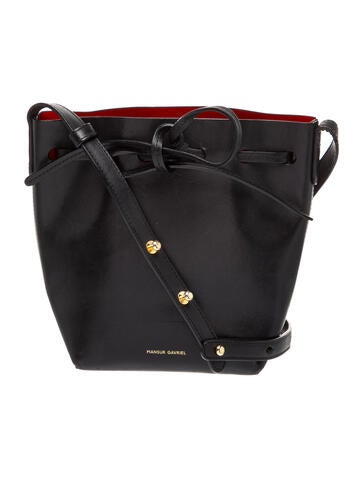 Mansur Gavriel Leather Bucket Bag