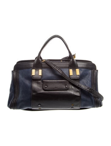 Leather Top Handle Bag