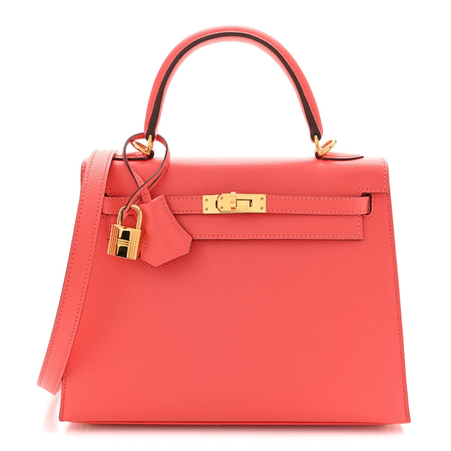 Hermes Epsom Kelly Sellier 25 Rose Jaipur