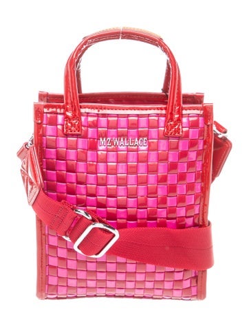 MZ Wallace Patent Leather Top Handle Bag w/ Tags