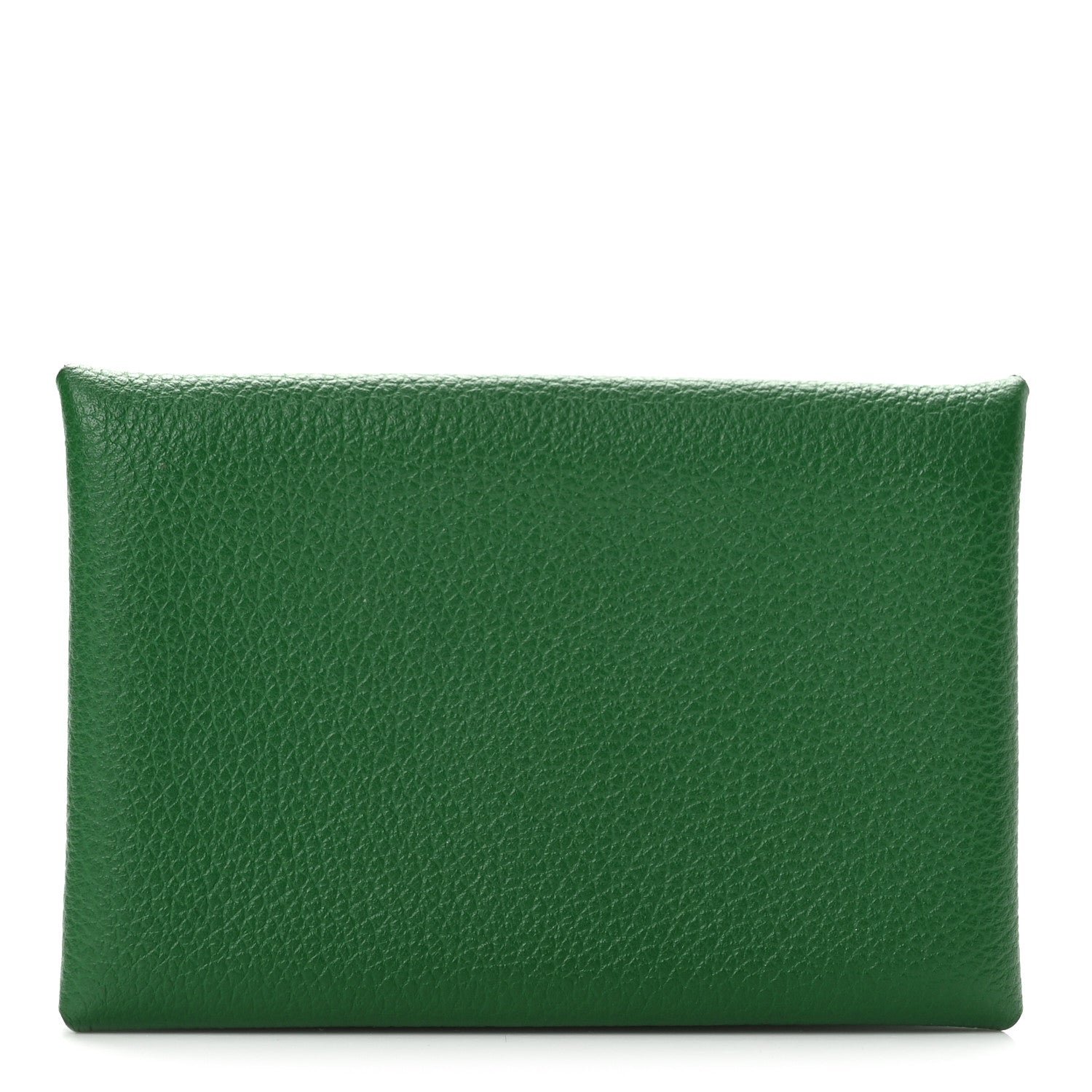 Hermes Evercolor Calvi Card Case Vert Vertigo