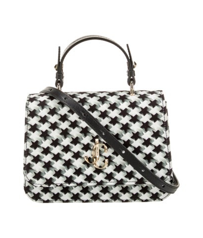 Jimmy Choo Choo Leather Top Handle Bag