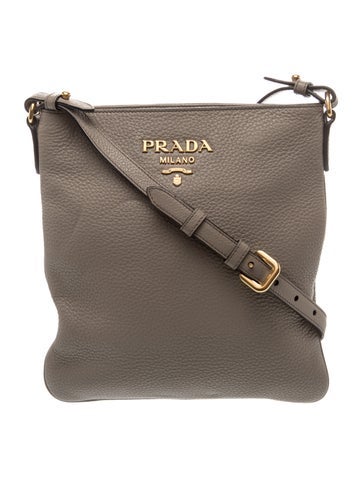 Vitello Daino Leather Shoulder Bag