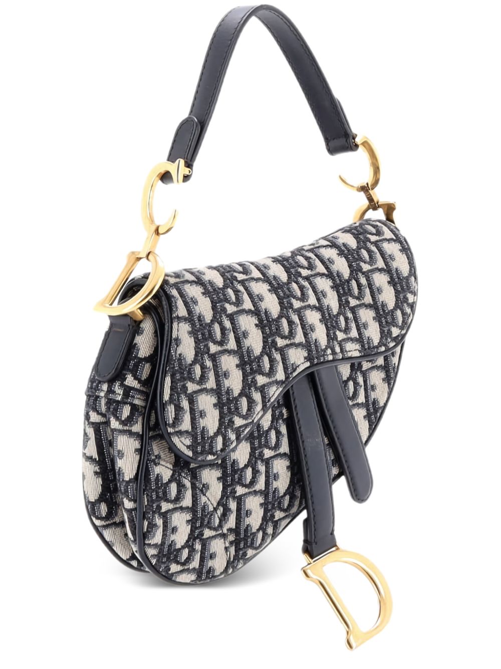Dior Saddle Handbag Oblique Canvas Mini shoulder bag