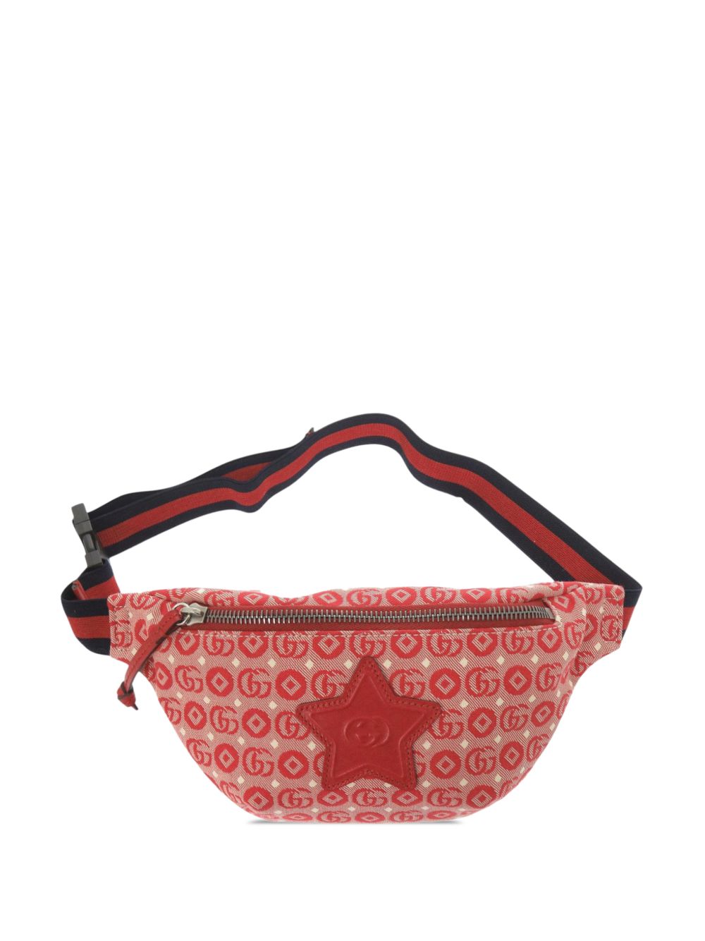 2000-2015 Kids GG Canvas Stars Web belt bag
