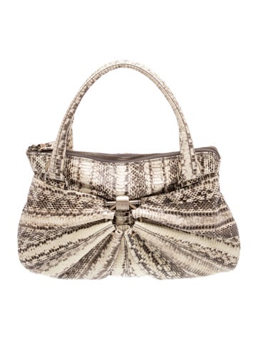 Leather Top Handle Bag