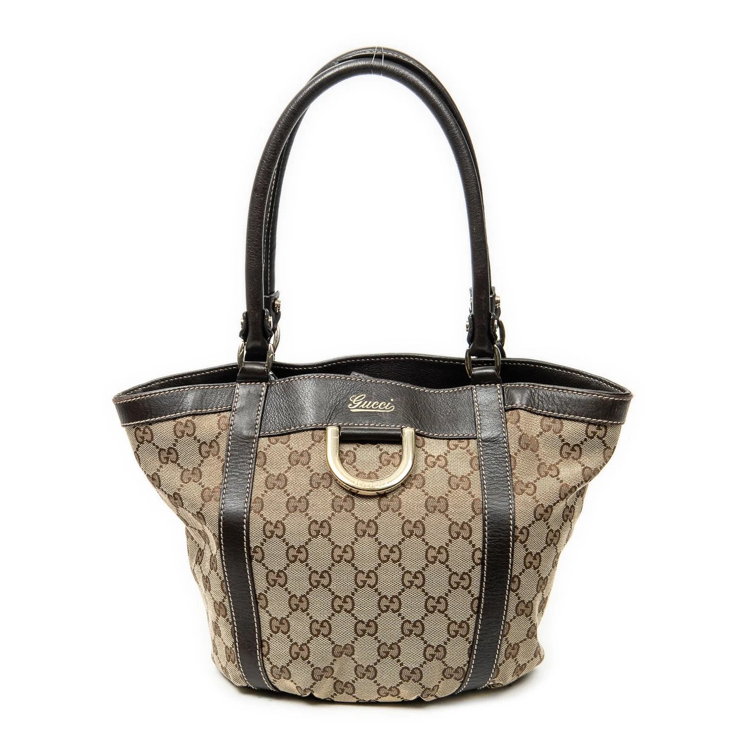 Canvas Small D Ring Bucket Tote