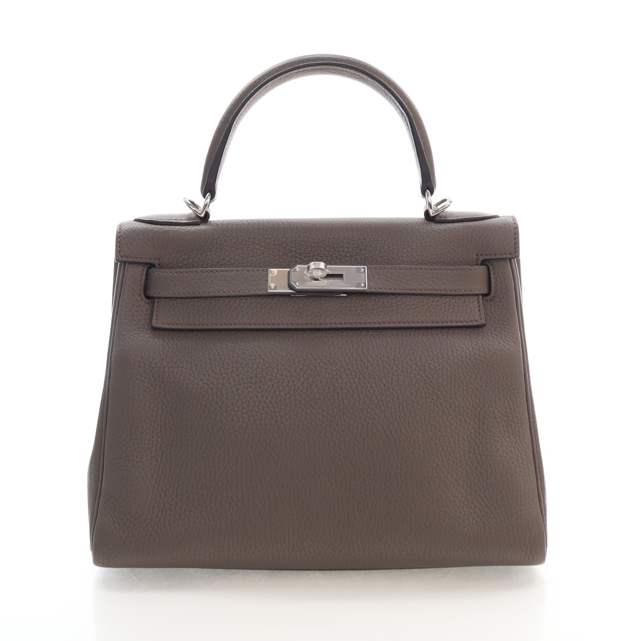 Hermes Etoupe Togo Retourne Kelly 28
