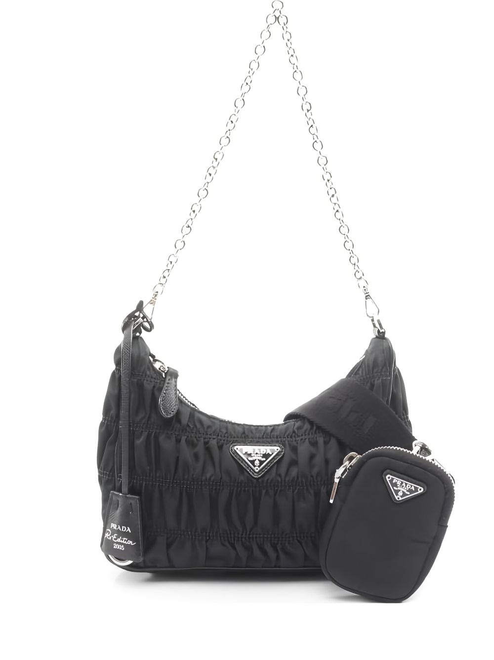 Re-Edition chain two-way shoulder bag