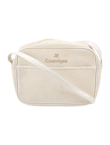 Courreges Canvas Crossbody Bag