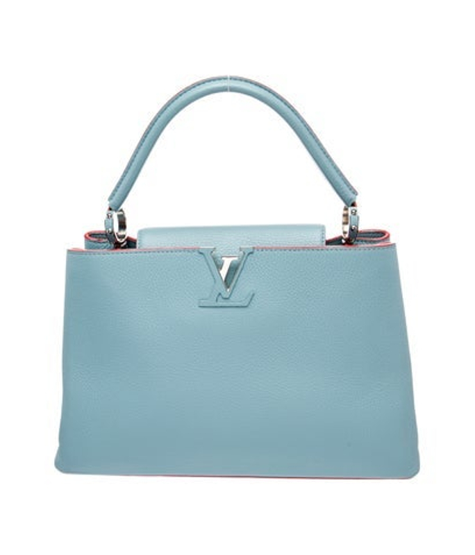 Louis Vuitton Vuitton Taurillon Leather Capucines Mm