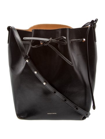 Leather Bucket Bag