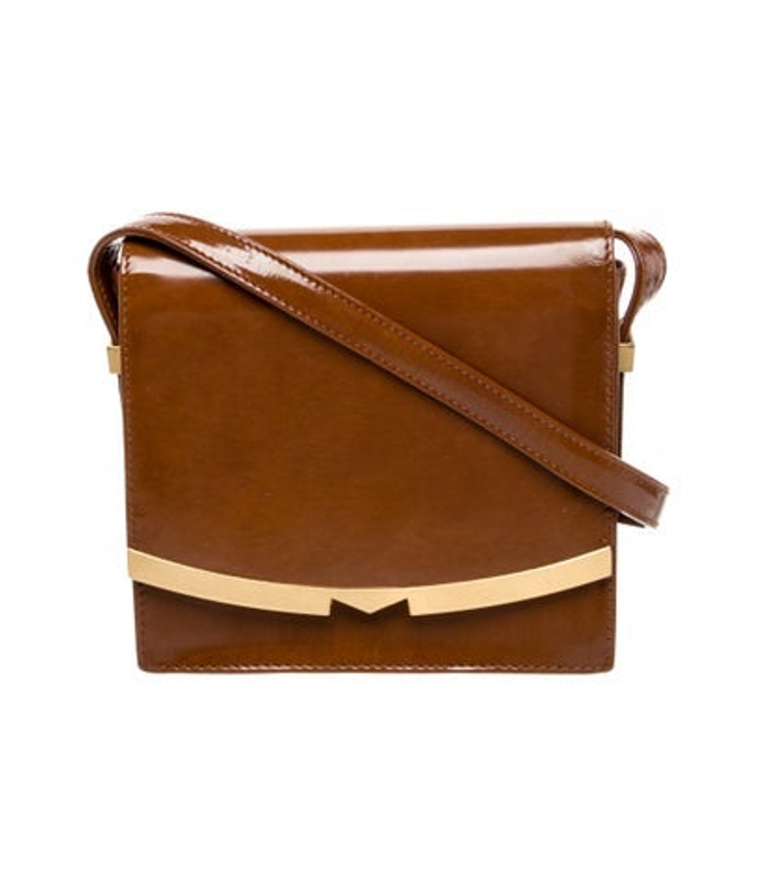 Max Mara Mara Patent Leather Crossbody Bag
