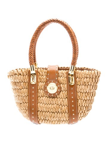 Straw Shoulder Bag
