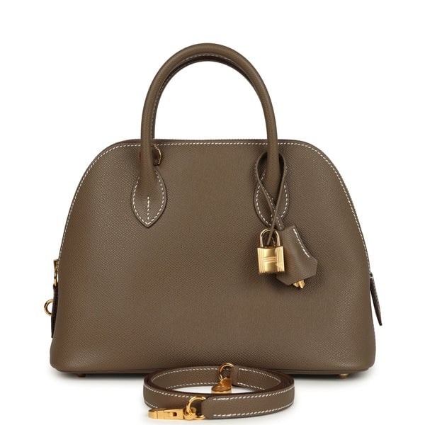 Hermes Hermes 1923 Bolide 25 Etoupe Epsom Gold Hardware