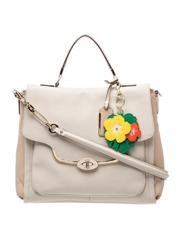Leather Top Handle Bag