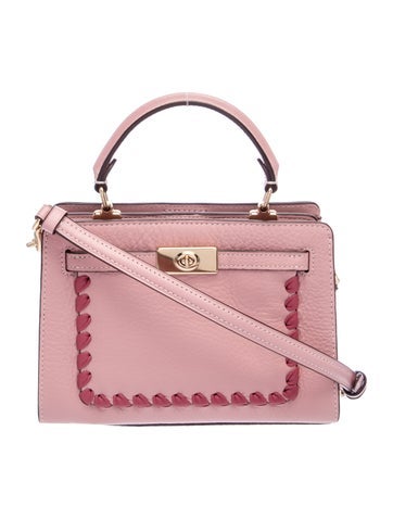Leather Top Handle Bag