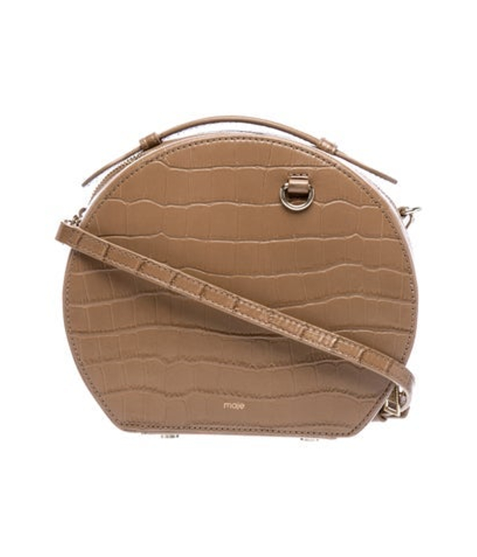 Maje Leather Crossbody Bag