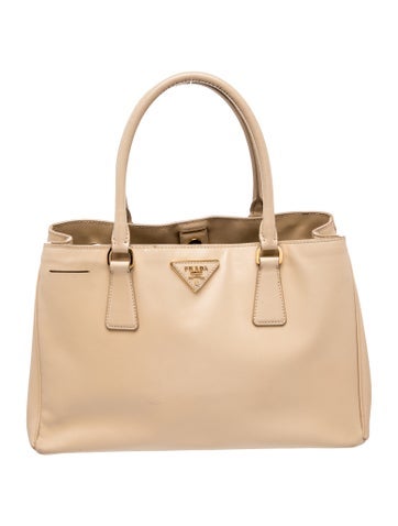 Saffiano Lux Leather Tote Vintage