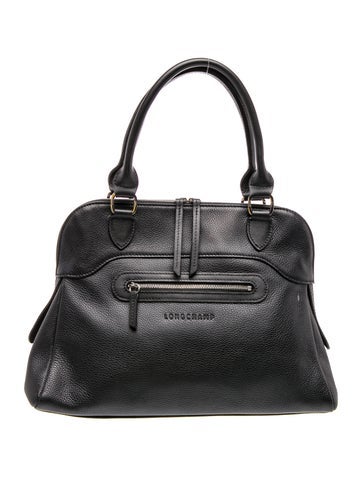 Leather Top Handle Bag