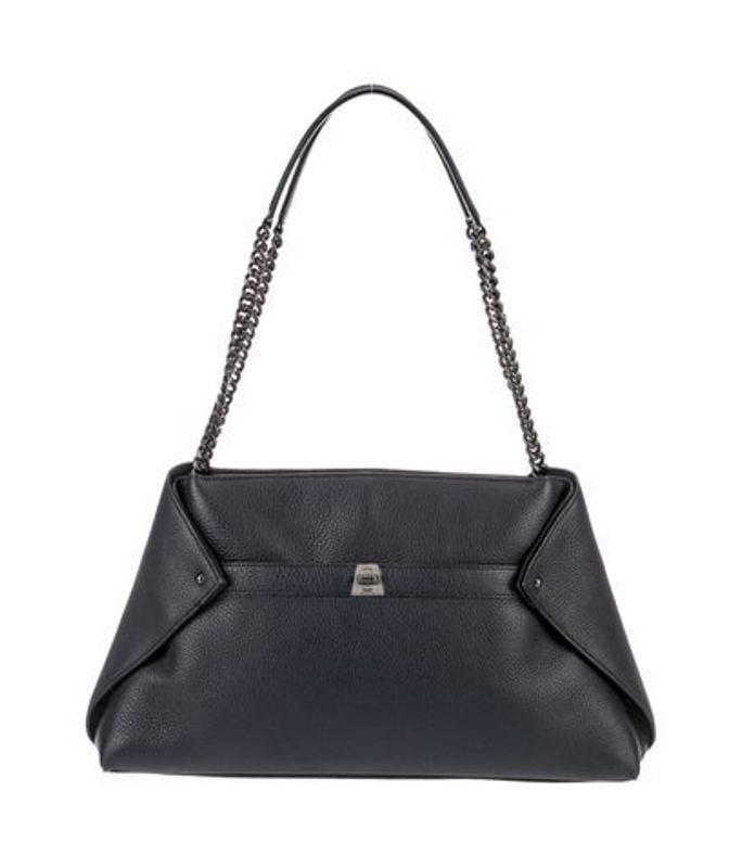 Akris Leather Shoulder Bag