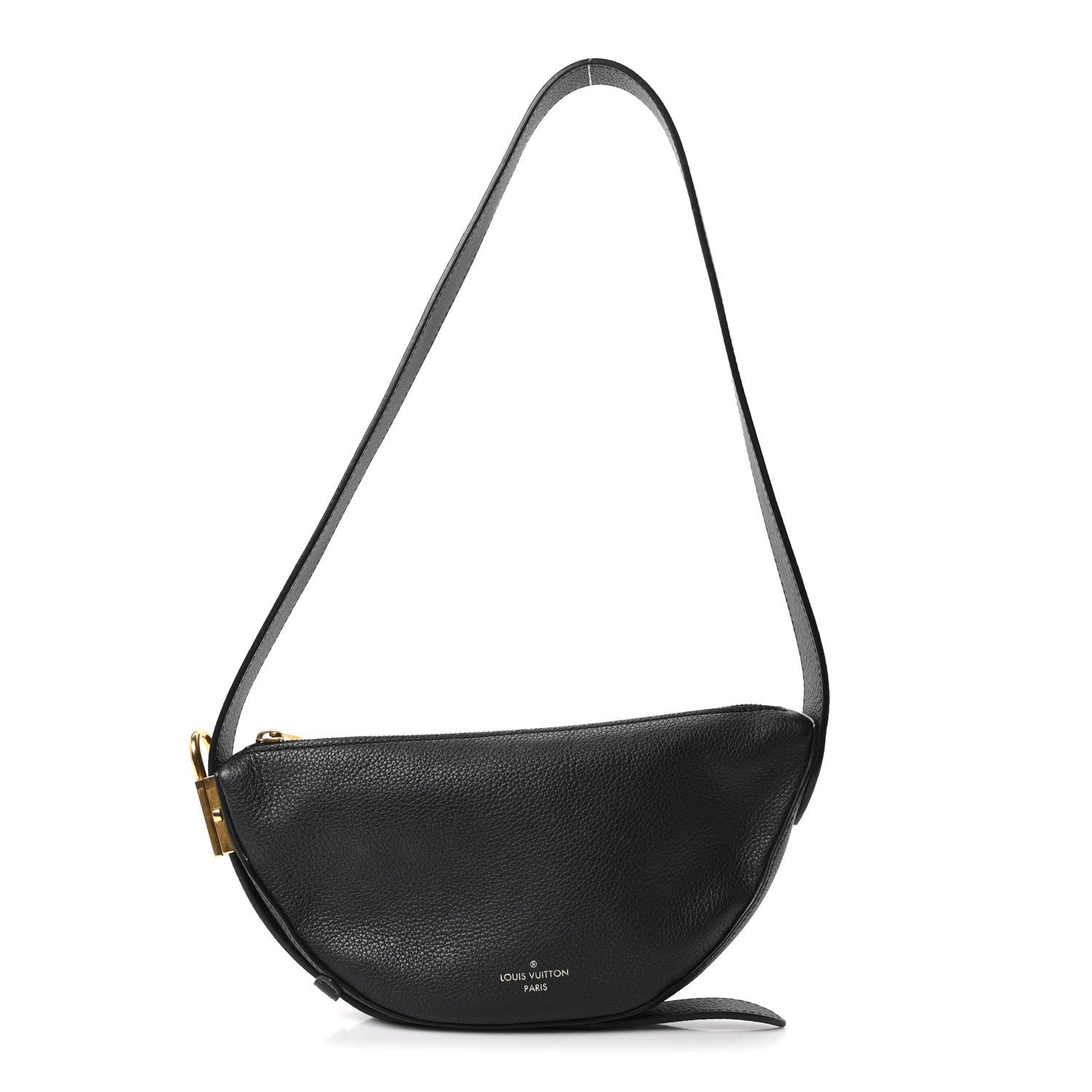 Louis Vuitton Louis Vuitton Smooth Calfskin Low Key Bumbag Black