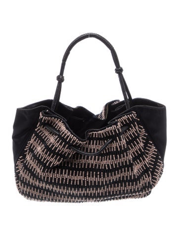 Sequins Top Handle Bag Vintage
