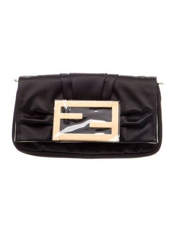 Fendi Satin Clutch
