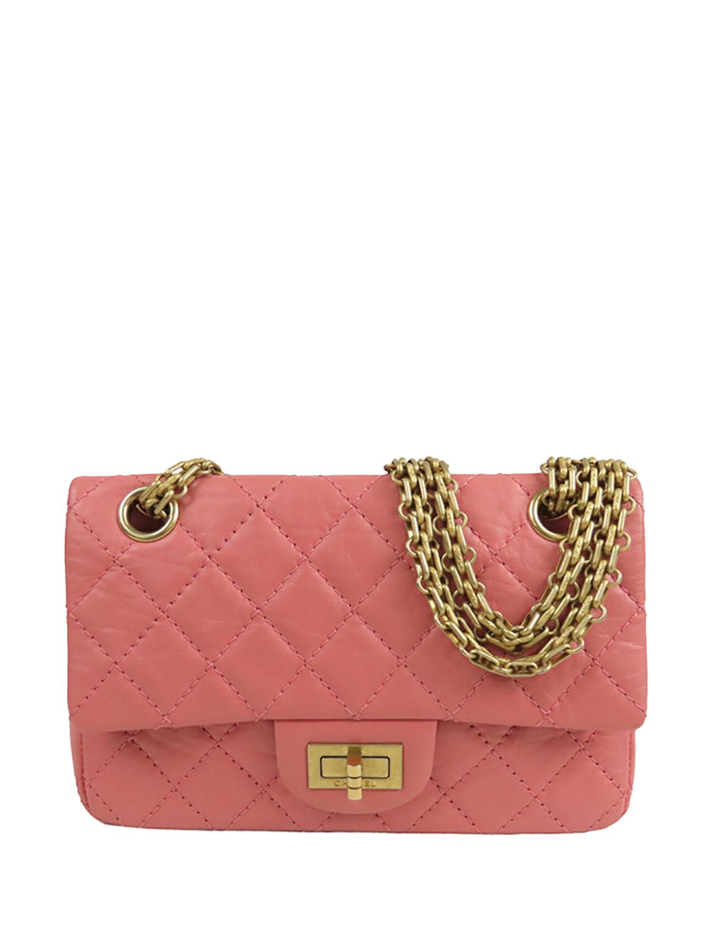 2019 Quilted Aged Calfskin Reissue 2.55 Single Flap 224 crossbody bag