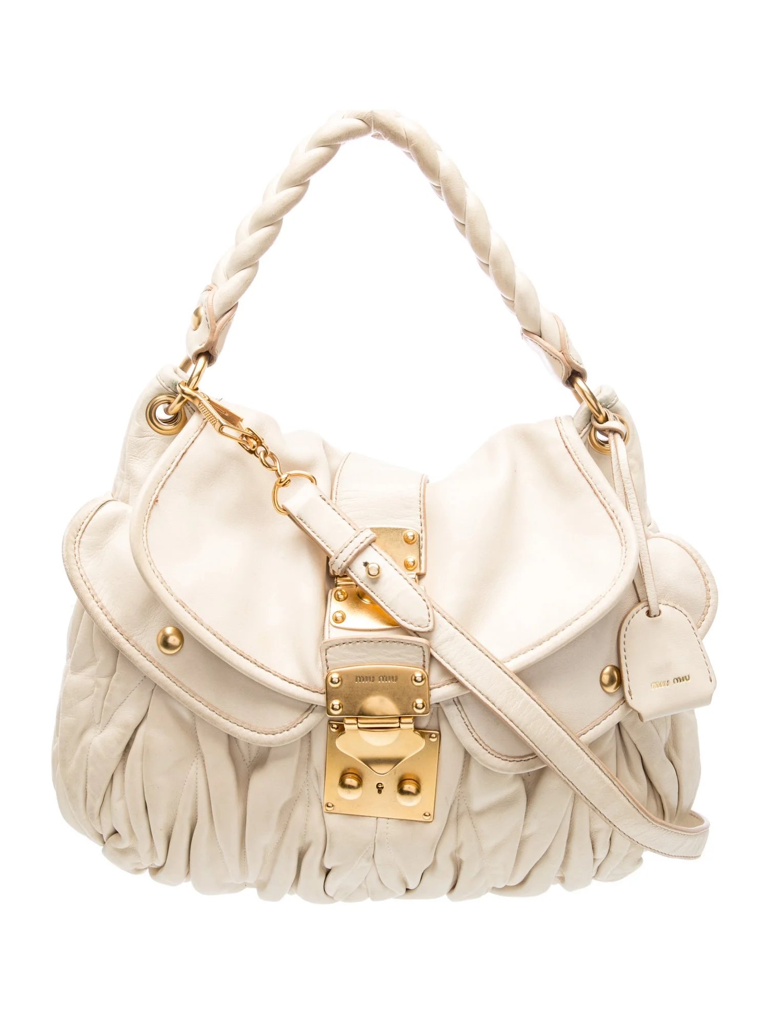 Leather Top Handle Bag