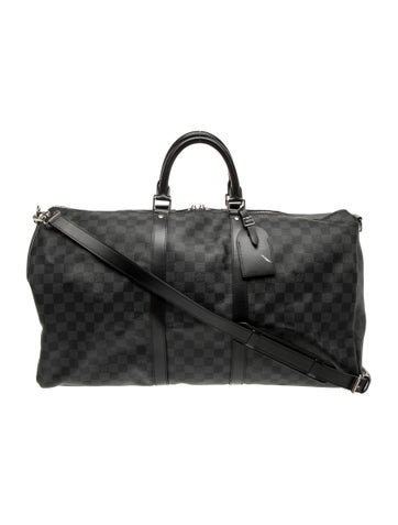 Damier Graphite Keepall Bandouliere 45